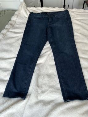 NYDJ Curves 360 Boost Skinny Jeans Dark Wash Women’s Size 16